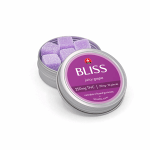 Bliss Edibles Juicy Grape (250mg THC)