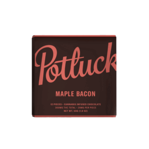 Potluck – Maple Bacon THC Chocolate 300mg