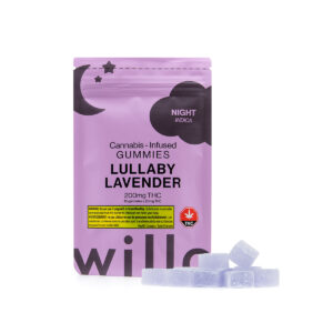 Willo 200mg THC Lullaby Lavender (Night) Gummies